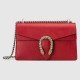 Red Dionysus Small Leather Shoulder Bag