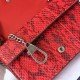 Red Dionysus Super Mini Snakeskin Bag