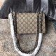 Taupe Dionysus GG Supreme Small Bag