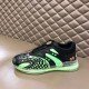 Ultrapace Sneakers In Green Knit Fabric