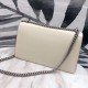 White Dionysus Small Leather Shoulder Bag