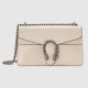 White Dionysus Small Leather Shoulder Bag