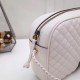 White Quilted Leather Small Shoulder Bag