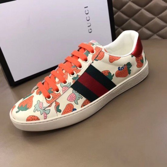 Women Ace Strawberry Print Sneaker