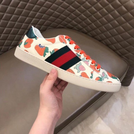 Women Ace Strawberry Print Sneaker