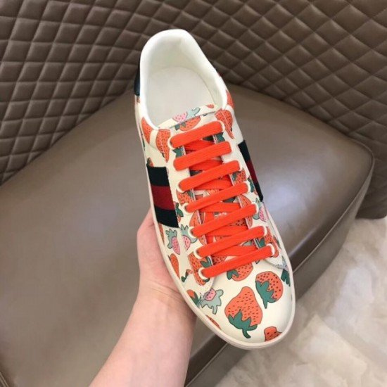 Women Ace Strawberry Print Sneaker