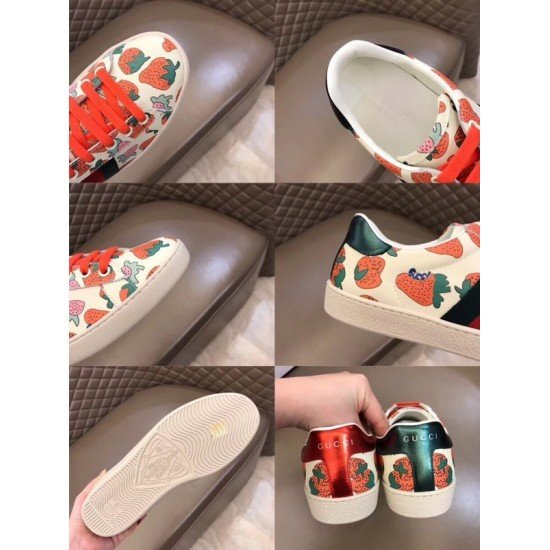 Women Ace Strawberry Print Sneaker