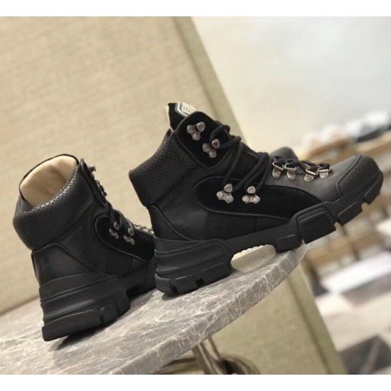 Women Black Flashtrek High-top Sneaker