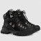 Women Black Flashtrek High-top Sneaker