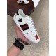 Women White Ace Embroidered Stars