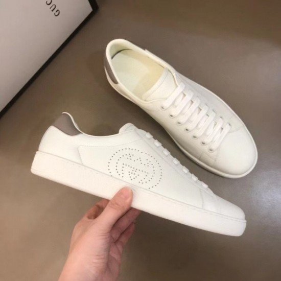 Women White Ace Interlocking Sneaker