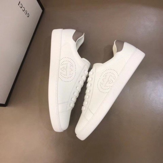 Women White Ace Interlocking Sneaker