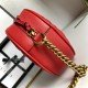 GG 550154 Marmont Mini Handbag Red