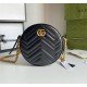 Gucci 550154 GG Marmont Mini Shoulder Black